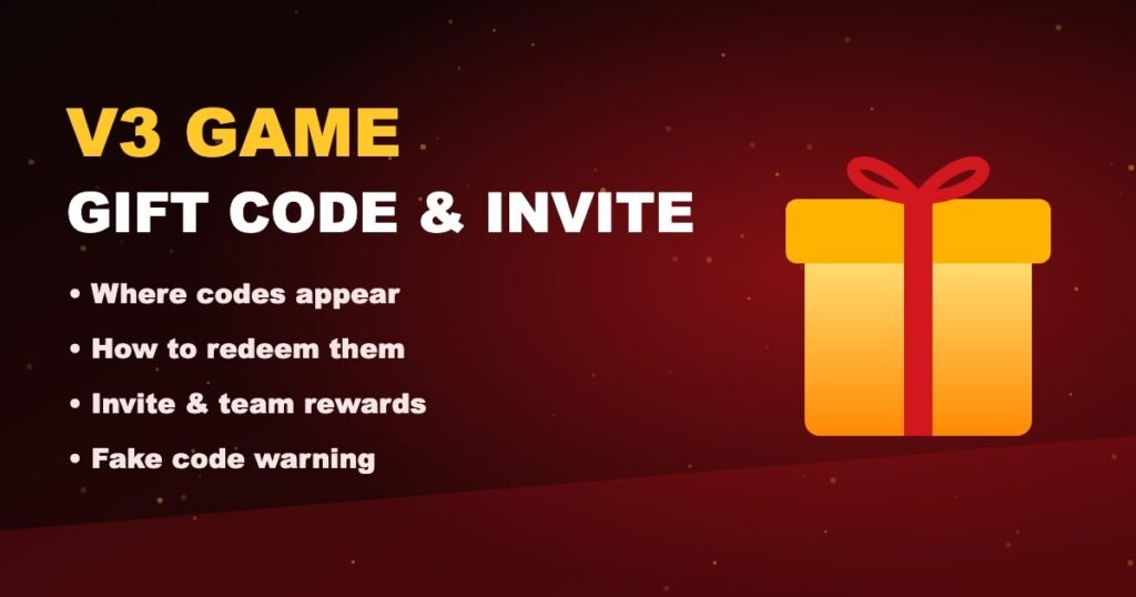 V3 Game Gift Code