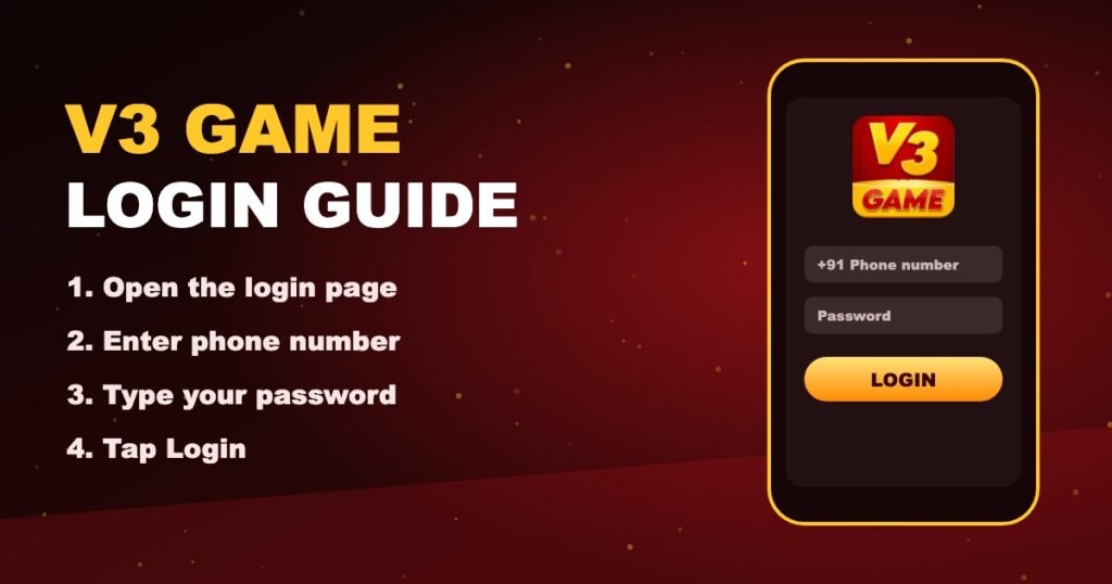 V3 Game Login Guide
